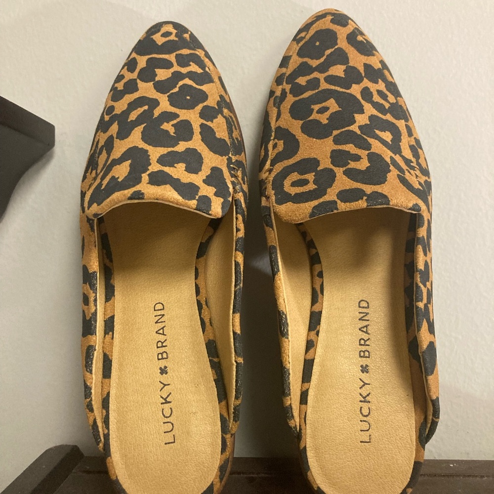 Lucky Brand Mules, new